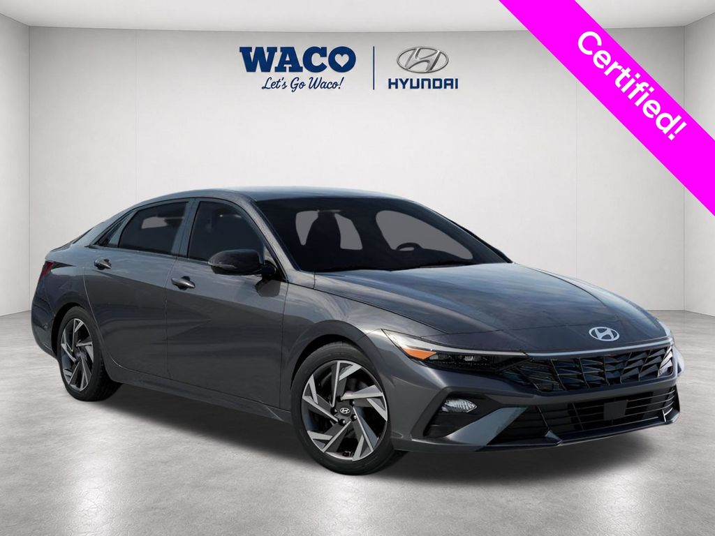 Ecotronic Gray 2025 Hyundai Elantra Sedan Front-Wheel Drive Continuously Variable Transmission
