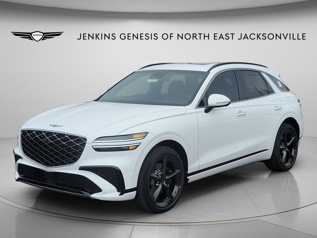 Alta White 2026 Genesis GV70 3.5T Sport Prestige AWD SUV / Crossover All-Wheel Drive 8-Speed Automatic
