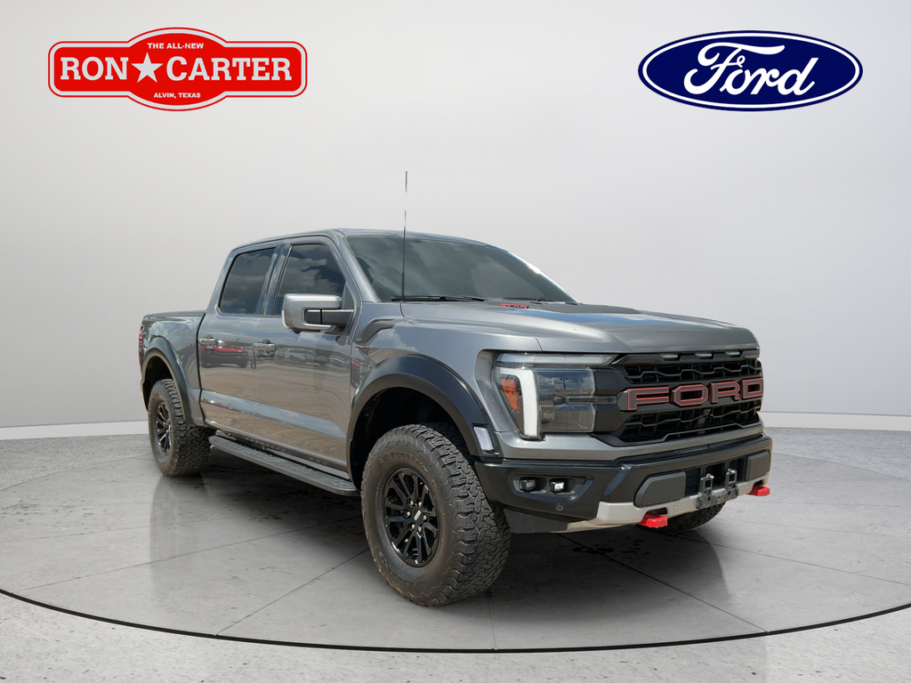 Gray Metallic 2024 Ford F-150 Pickup Truck Four-Wheel Drive Automatic