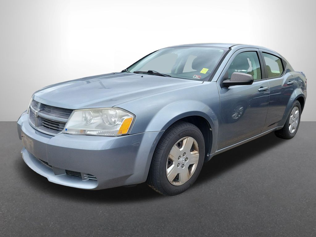 Silver Steel Metallic 2010 Dodge Avenger Sedan Front-Wheel Drive Automatic