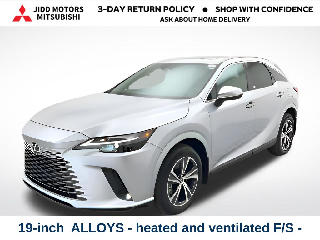 Silver 2023 Lexus RX Hybrid 350h Premium AWD SUV / Crossover All-Wheel Drive Continuously Variable Transmission