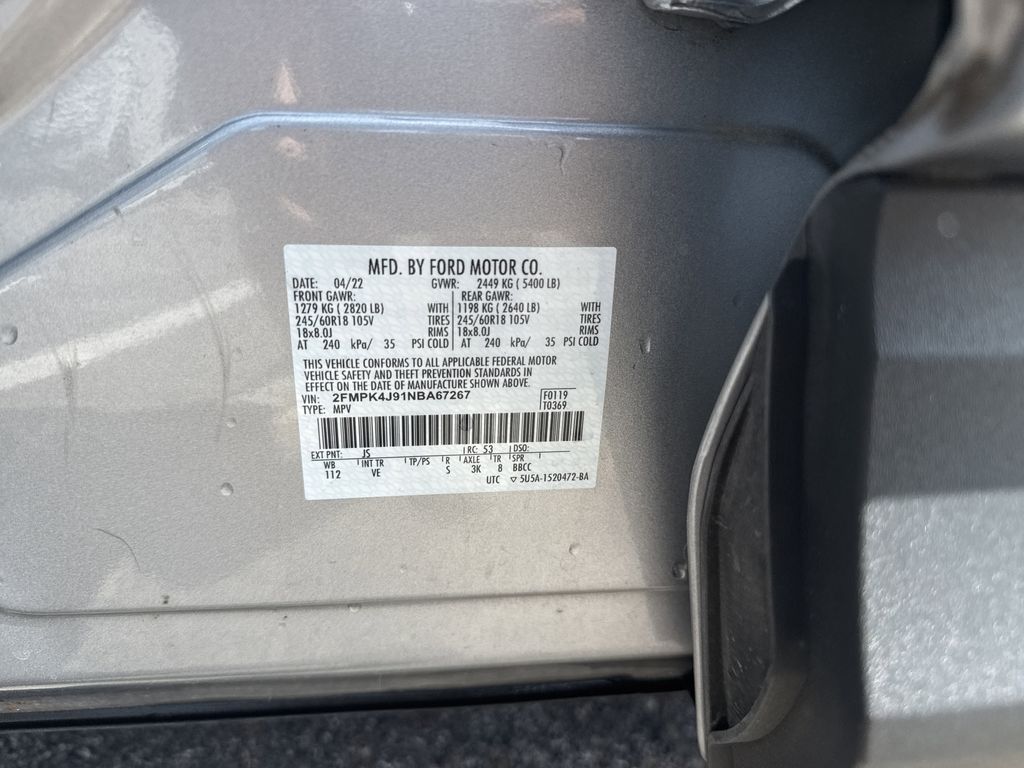 2022 Ford Edge SEL Silver at Classic Elite Chevrolet Hwy 6