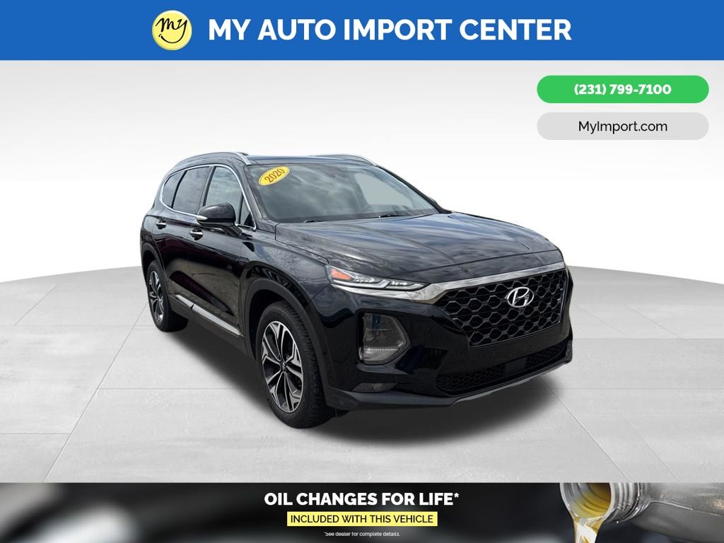 Twilight Black 2020 Hyundai Santa Fe SUV / Crossover All-Wheel Drive 8-Speed Automatic