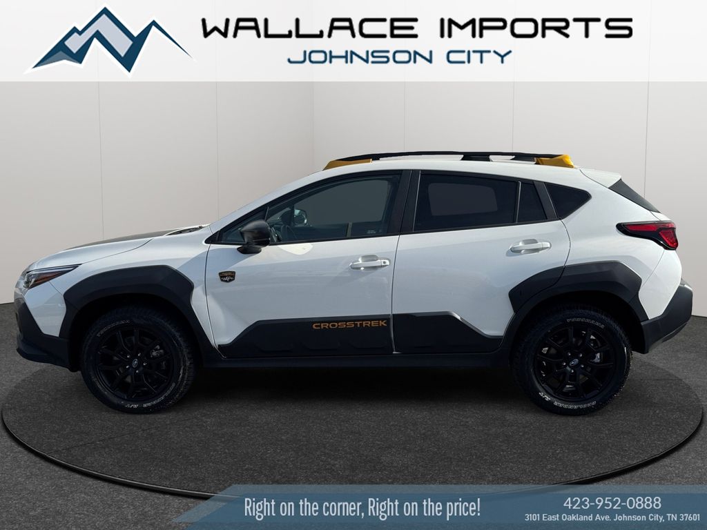 Crystal White Pearl 2024 Subaru Crosstrek Wilderness AWD SUV / Crossover All-Wheel Drive Continuously Variable Transmission