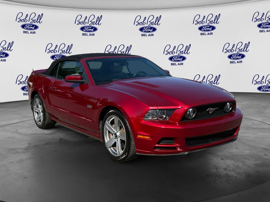Ruby Red Metallic 2014 Ford Mustang Convertible Rear-Wheel Drive 6-Speed Automatic