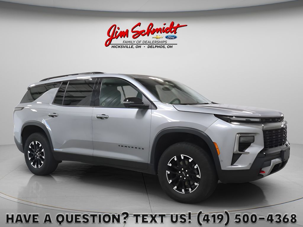 Sterling Gray Metallic 2025 Chevrolet Traverse SUV / Crossover Four-Wheel Drive 8-Speed Automatic