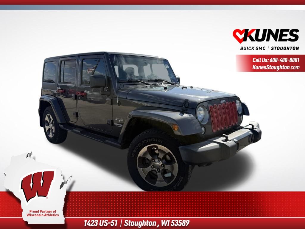 Gray (Granite Crystal Metallic Clearcoat) 2016 Jeep Wrangler SUV / Crossover Four-Wheel Drive 6-Speed Manual
