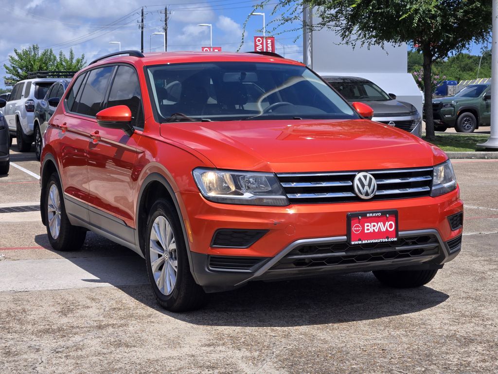 2019 Volkswagen Tiguan 2.0T S Orange at DeMontrond Auto Country