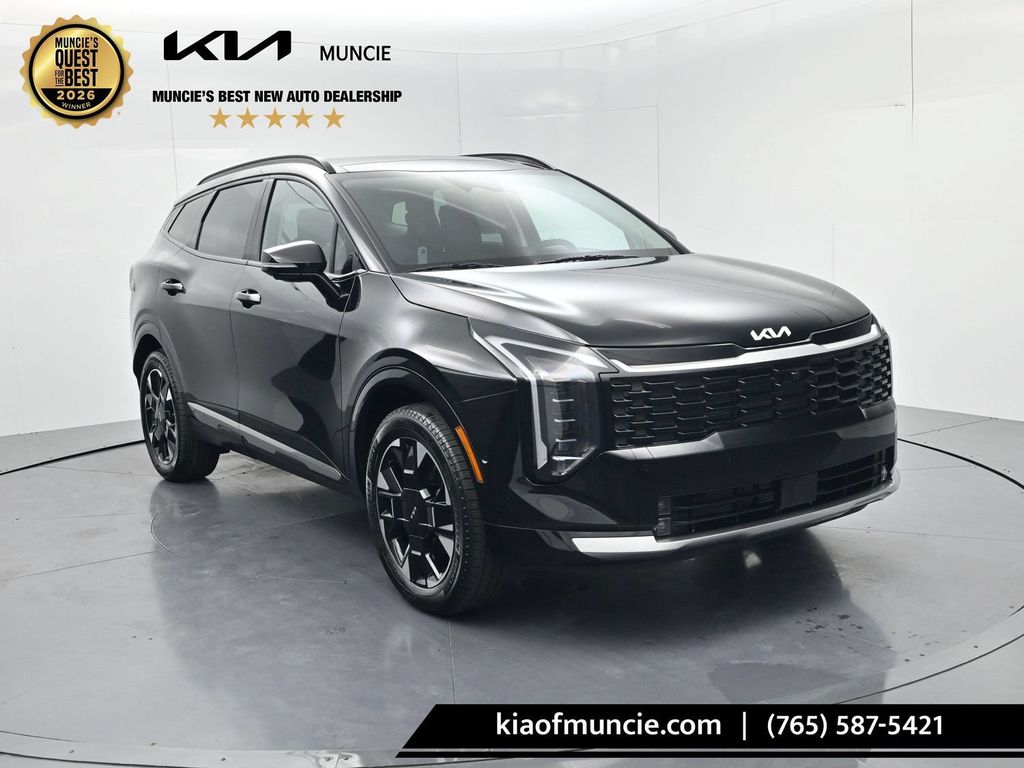 Ebony Black 2026 Kia Sportage SUV / Crossover All-Wheel Drive 8-Speed Automatic