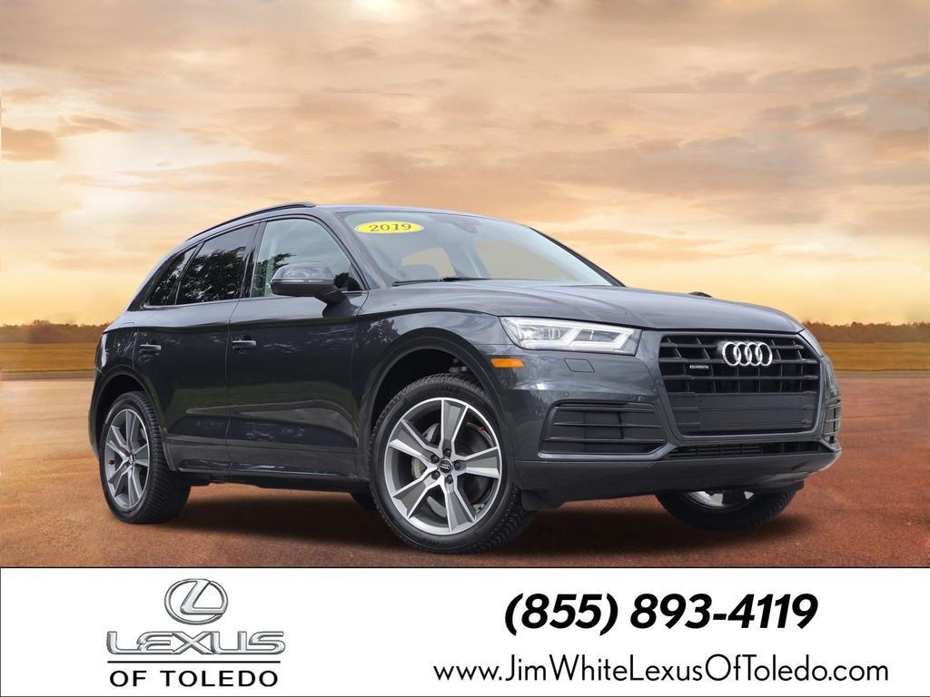Manhattan Gray Metallic 2019 Audi Q5 SUV / Crossover All-Wheel Drive 7-Speed Automatic