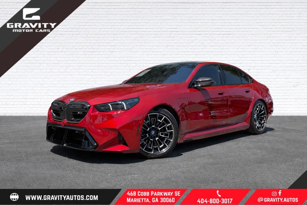 Vegas Red Metallic 2025 BMW M5 AWD Sedan All-Wheel Drive 8-Speed Automatic