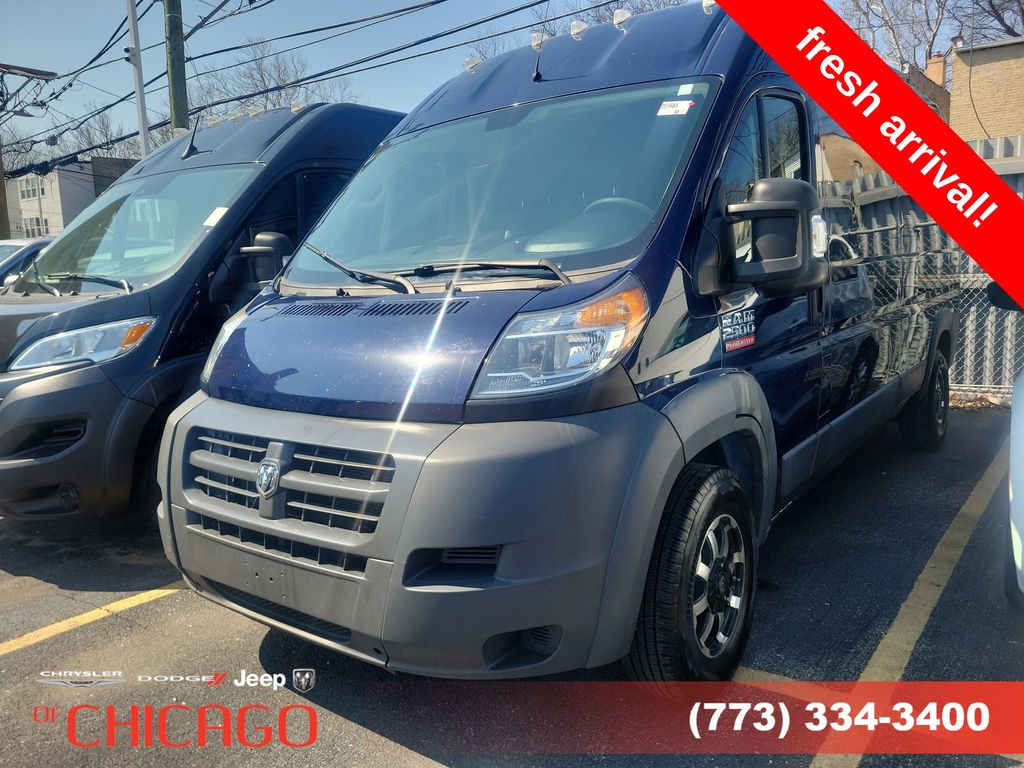 True Blue Pearlcoat 2018 RAM ProMaster 2500 159 High Roof Cargo Van Van Front-Wheel Drive 6-Speed Automatic
