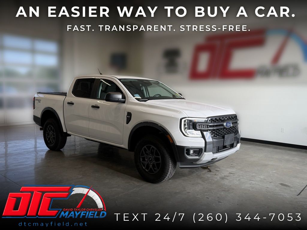 Oxford White 2024 Ford Ranger Pickup Truck Four-Wheel Drive Automatic