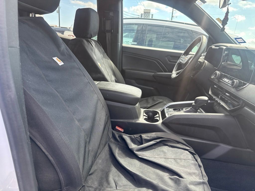 2024 Chevrolet Colorado Work Truck White at Baytown Hyundai