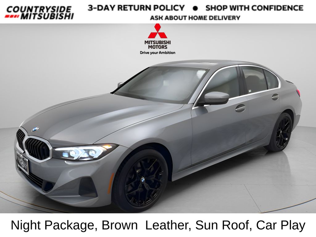 Gray Metallic 2026 BMW 3 Series Sedan All-Wheel Drive 8-Speed Automatic