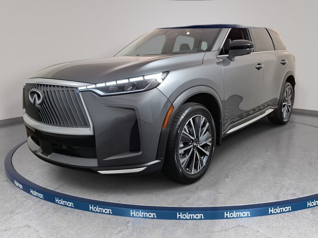 Gray (Graphite Shadow) 2026 INFINITI QX60 Luxe AWD SUV / Crossover All-Wheel Drive 9-Speed Automatic