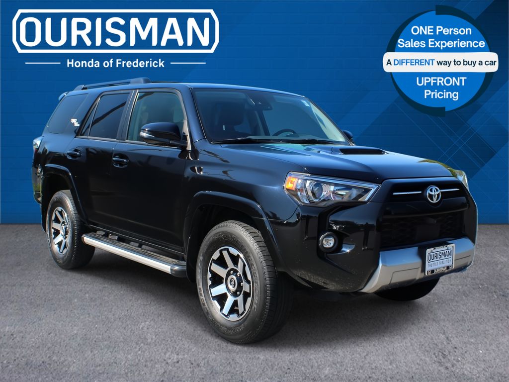 Midnight Black Metallic 2024 Toyota 4Runner TRD Off-Road Premium 4WD SUV / Crossover Four-Wheel Drive 5-Speed Automatic