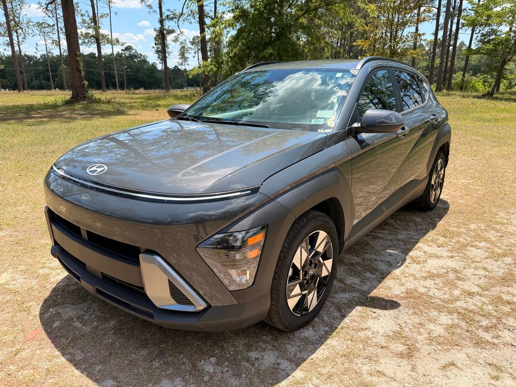 Ecotronic Gray Pearl 2024 Hyundai Kona SEL FWD SUV / Crossover Front-Wheel Drive Continuously Variable Transmission