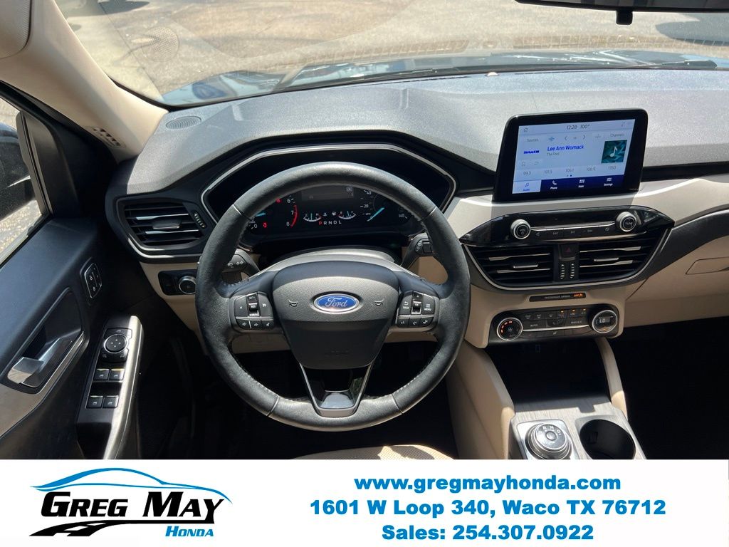 2020 Ford Escape SEL Black at Greg May Honda