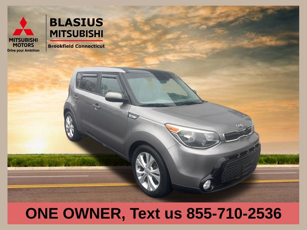 Titanium Gray 2016 Kia Soul + Wagon Front-Wheel Drive 6-Speed Automatic