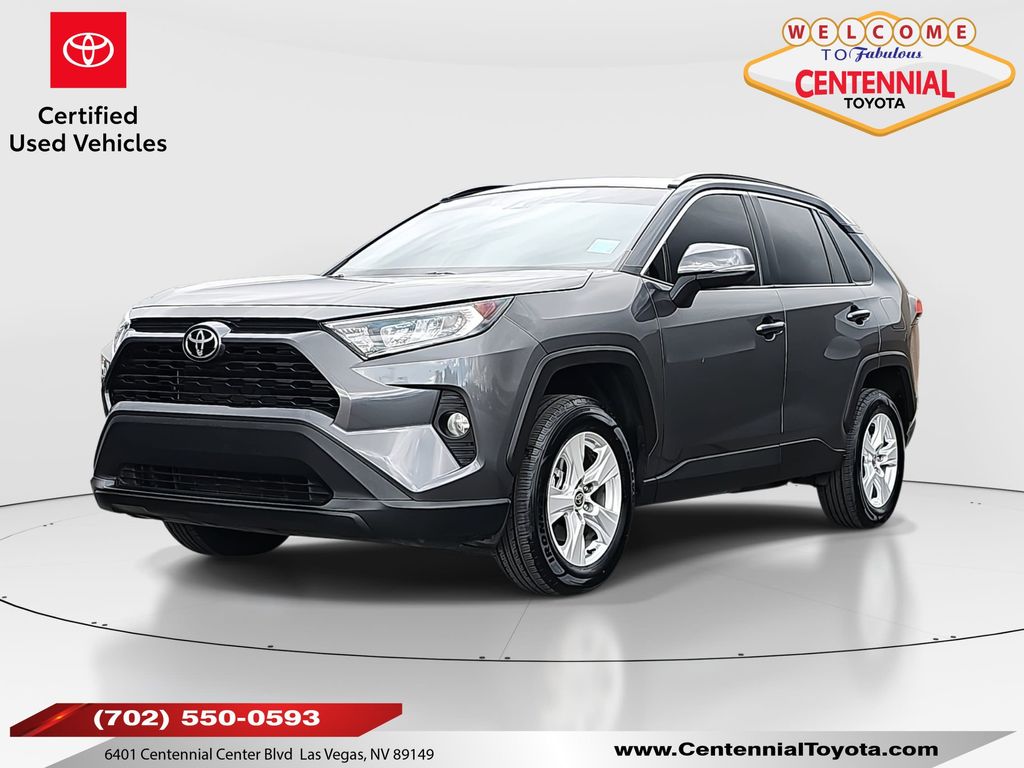 Magnetic Gray Metallic 2021 Toyota RAV4 XLE AWD SUV / Crossover All-Wheel Drive 8-Speed Automatic