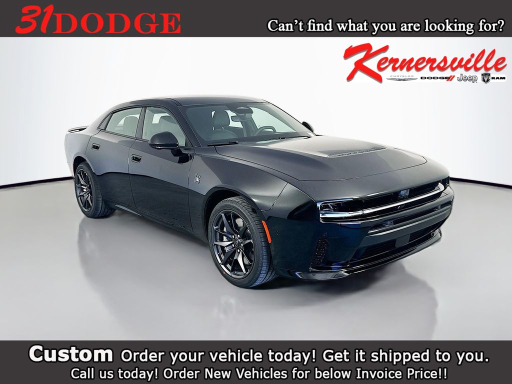 Diamond Black 2026 Dodge Charger Sedan All-Wheel Drive Automatic