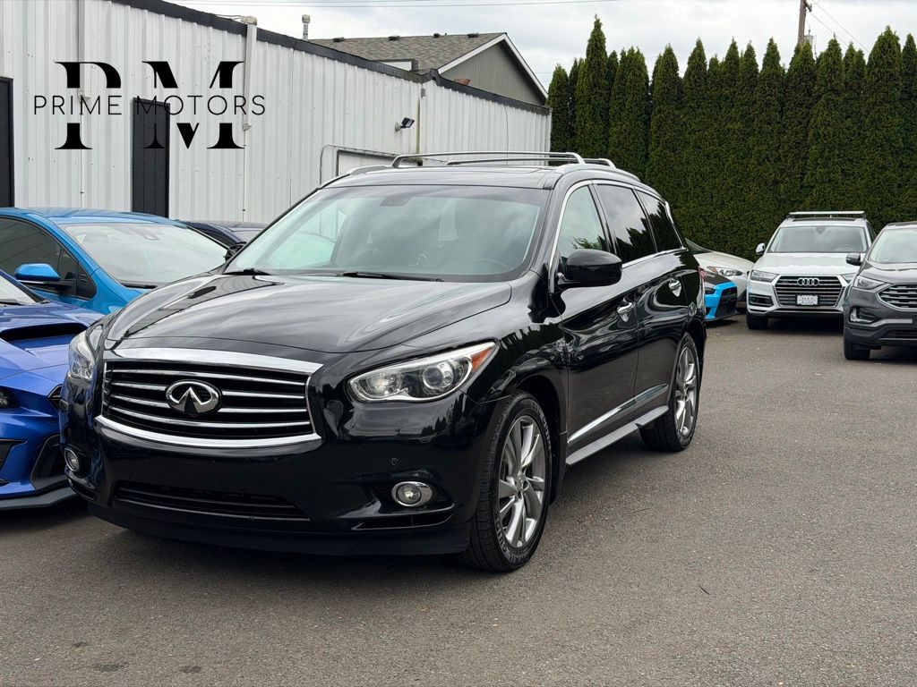 Black Obsidian 2015 INFINITI QX60 Hybrid AWD SUV / Crossover All-Wheel Drive Continuously Variable Transmission