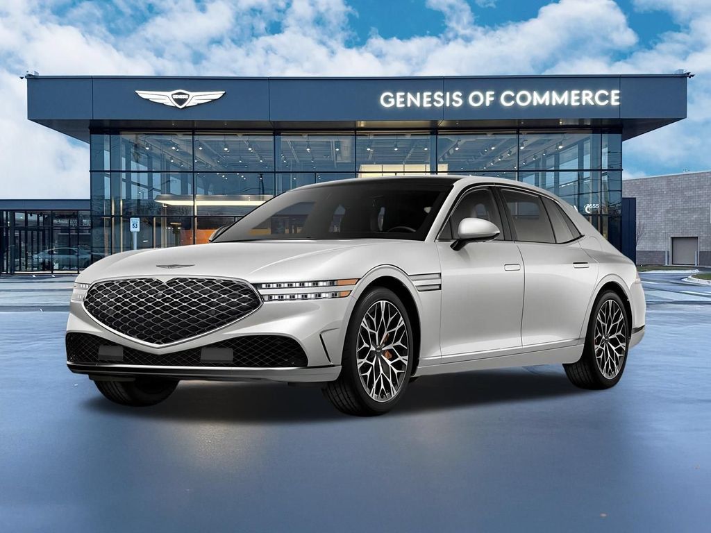 White 2026 Genesis G90 Sedan All-Wheel Drive 8-Speed Automatic