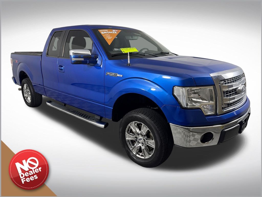 Blue Flame Metallic 2010 Ford F-150 Pickup Truck 4X2 4-Speed Automatic Overdrive
