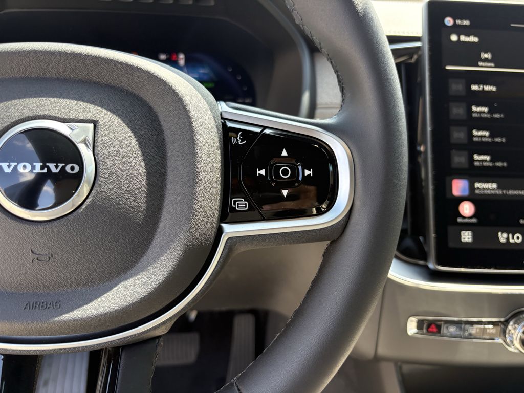 2026 Volvo XC90 Plug-In Hybrid T8 Plus White at DeMontrond Automotive Group