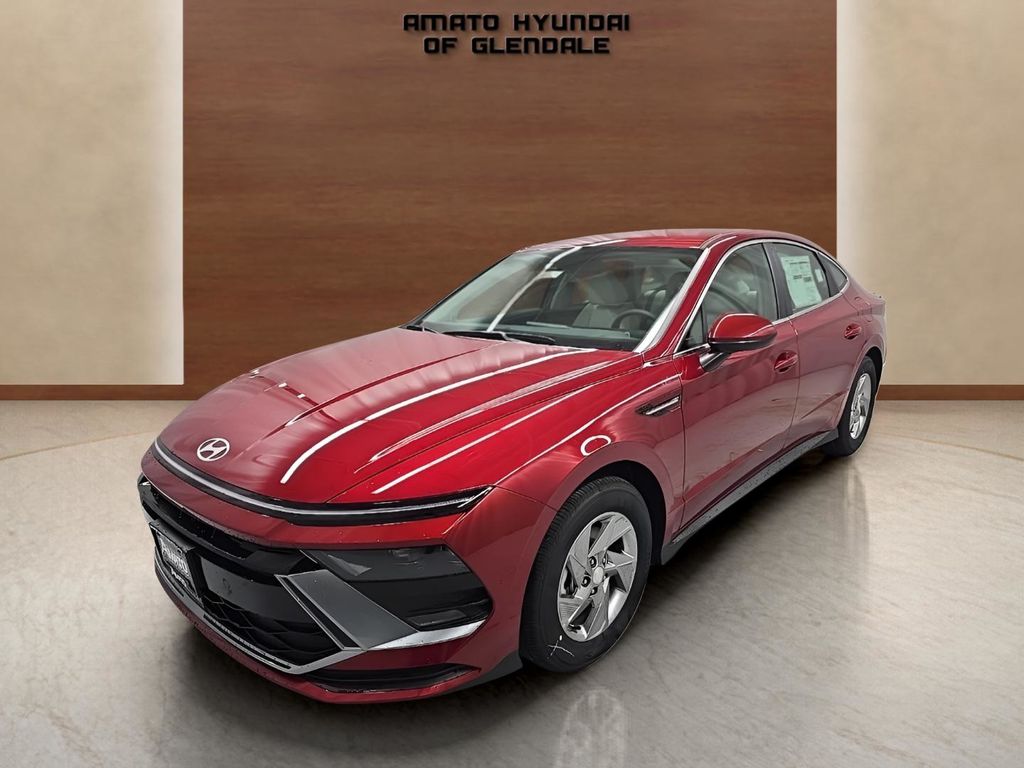 Ultimate red 2026 Hyundai Sonata Sedan Front-Wheel Drive 8-Speed Automatic