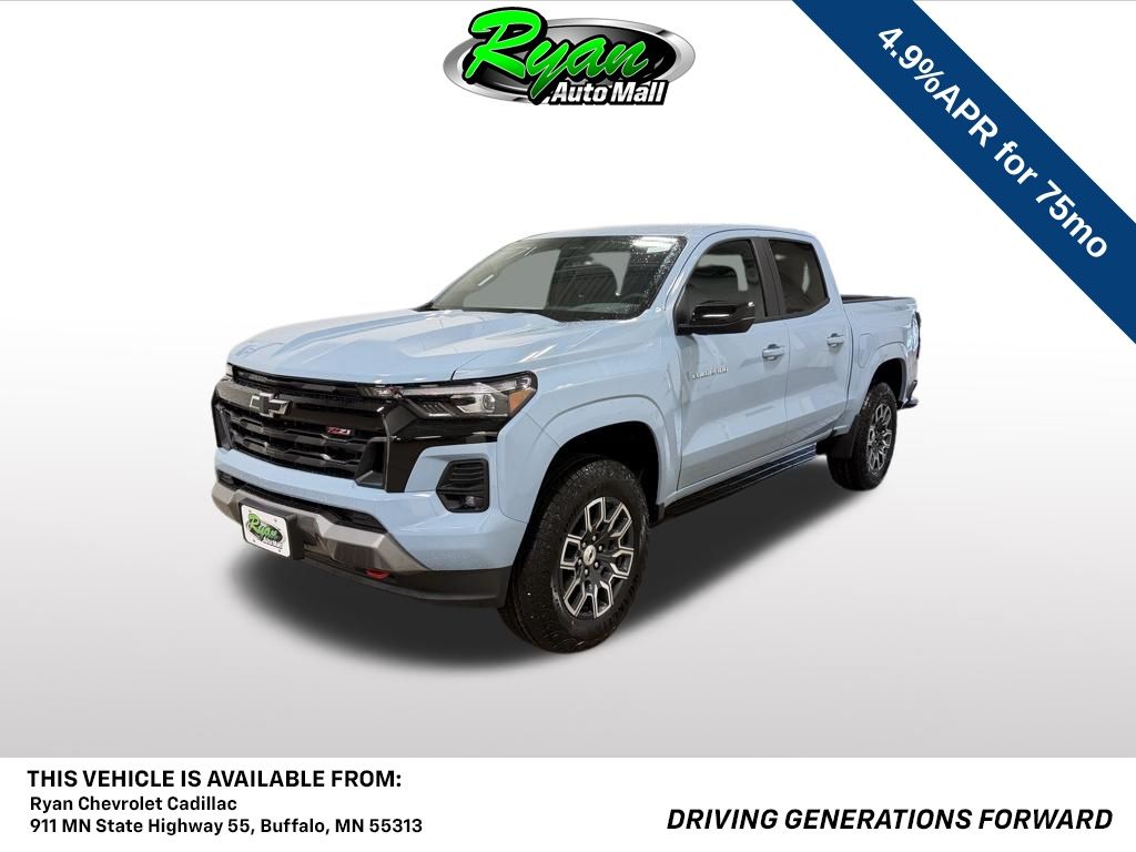 Snowdrift Metallic 2026 Chevrolet Colorado Pickup Truck Four-Wheel Drive 8-Speed Automatic