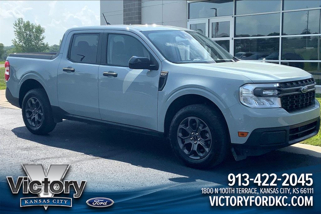 Cactus Gray 2024 Ford Maverick Pickup Truck All-Wheel Drive 8-Speed Automatic