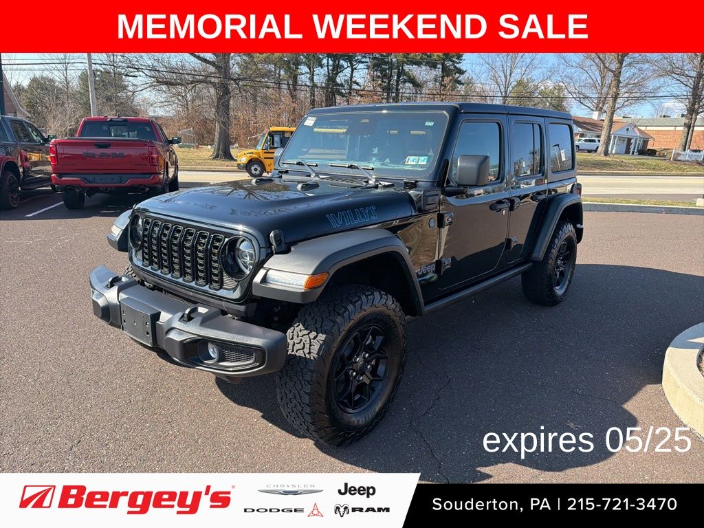2025 Jeep Wrangler 4xe Willys 4WD
