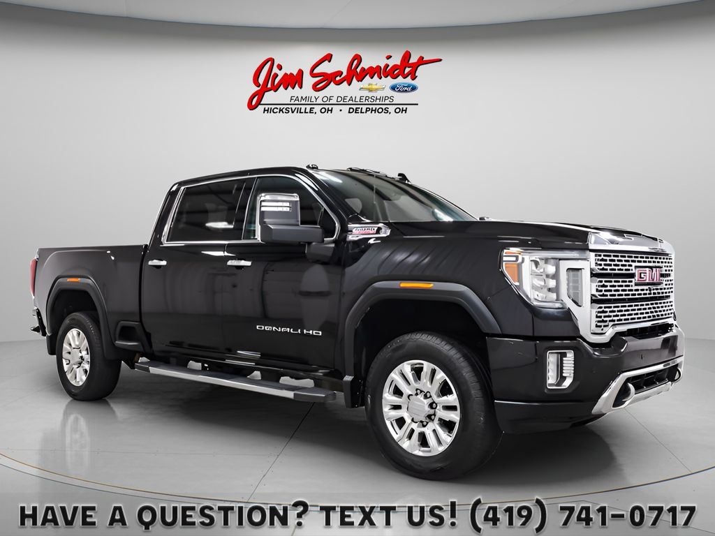 Onyx Black 2020 GMC Sierra 2500HD Pickup Truck Four-Wheel Drive Automatic
