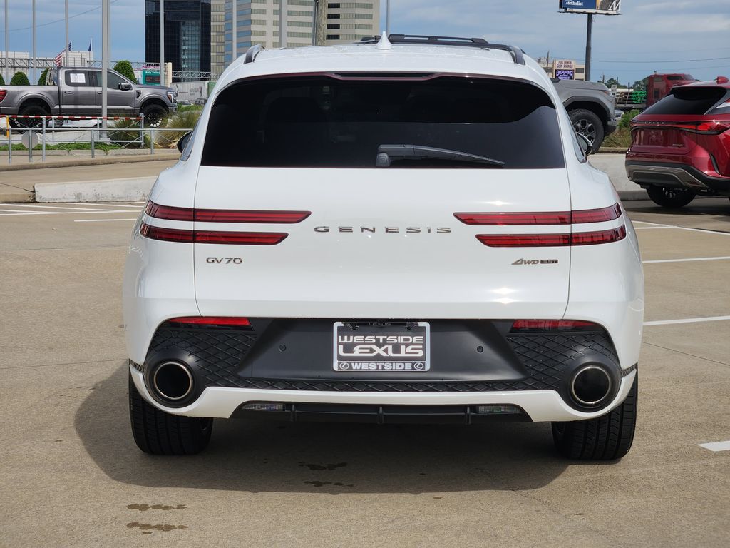 2024 Genesis GV70 3.5T Sport White at Genesis of Spring