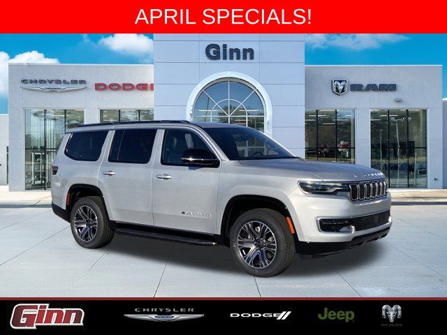 Silver Zynith 2025 Jeep Wagoneer 4WD SUV / Crossover Four-Wheel Drive 8-Speed Automatic