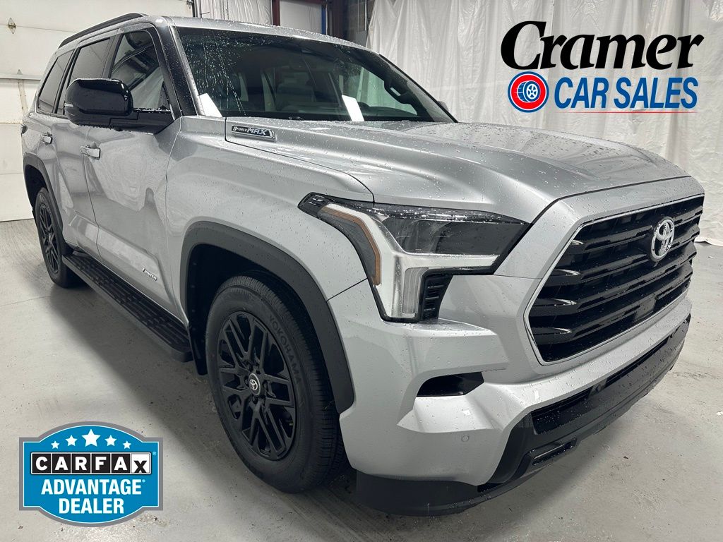 Celestial Silver Metallic 2025 Toyota Sequoia SUV / Crossover Four-Wheel Drive Automatic