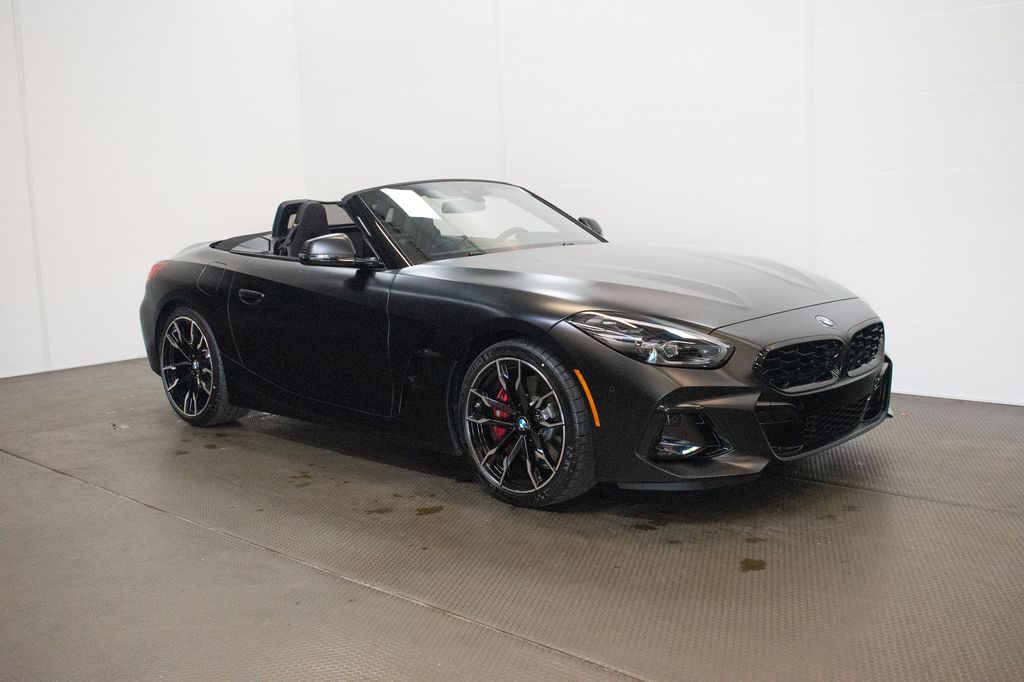 Black 2026 BMW Z4 M40i RWD Convertible Rear-Wheel Drive 8-Speed Automatic
