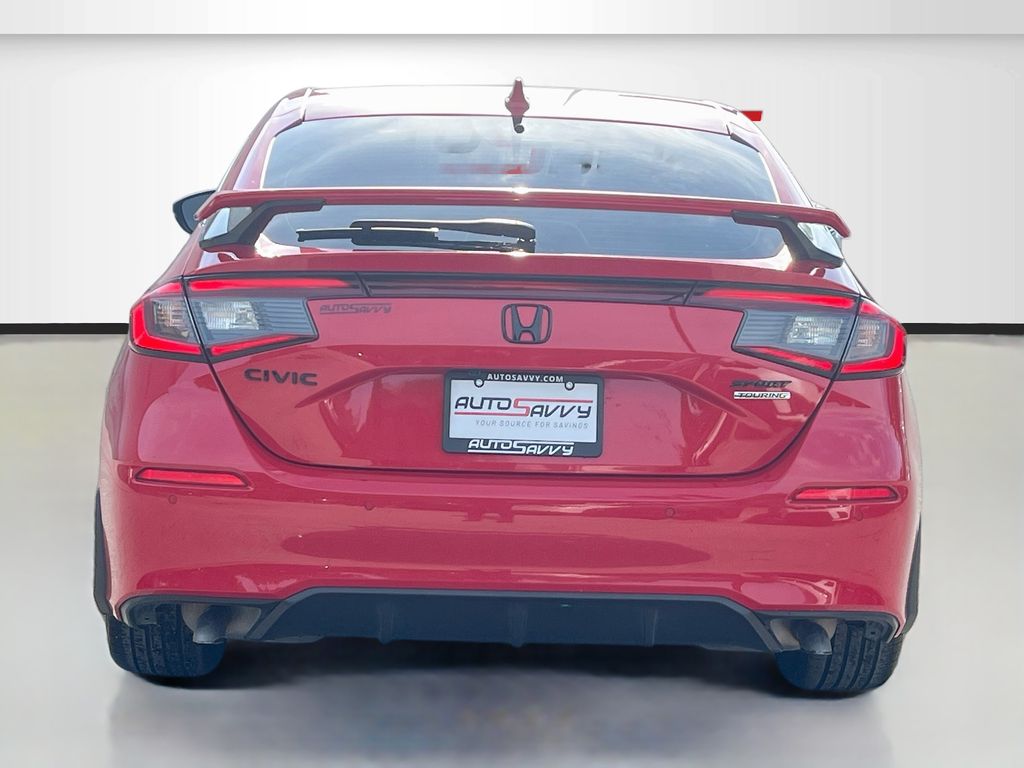2022 Honda Civic Sport Touring Red at Don McGill Toyota
