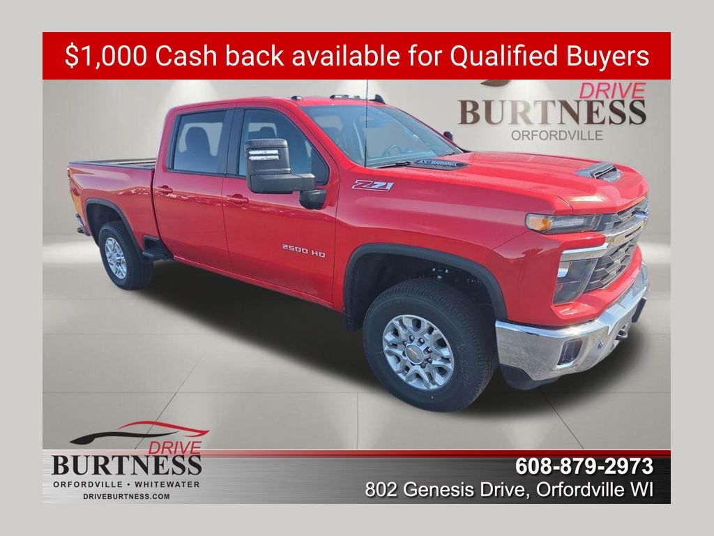 Red Hot 2026 Chevrolet Silverado 2500HD Pickup Truck Four-Wheel Drive Automatic