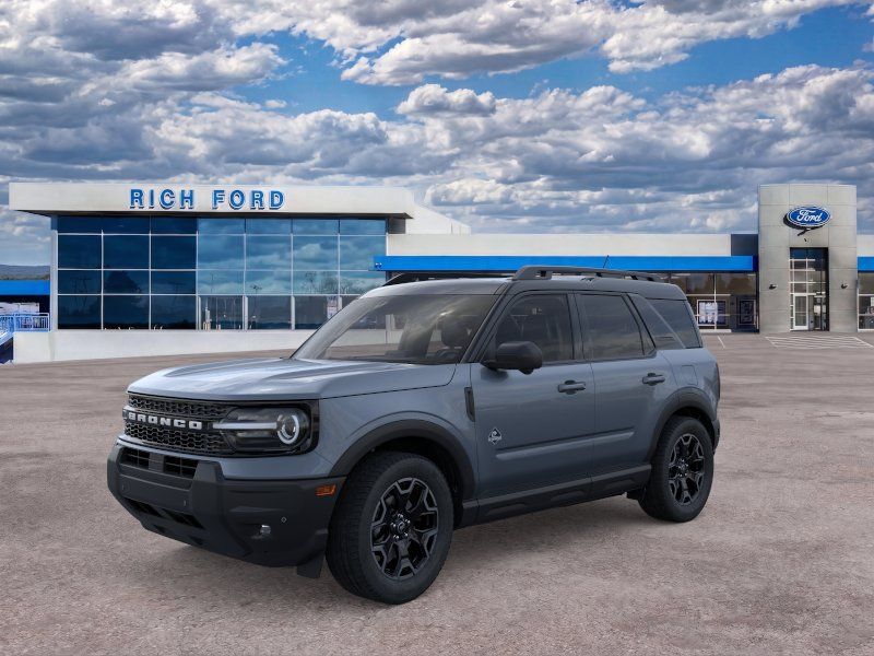 Blue (Azure Gray Metallic Tri-Coat) 2026 Ford Bronco Sport SUV / Crossover All-Wheel Drive 8-Speed Automatic
