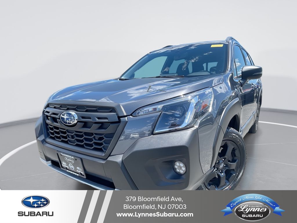 Gray Metallic 2022 Subaru Forester Wilderness Crossover AWD SUV / Crossover All-Wheel Drive Continuously Variable Transmission