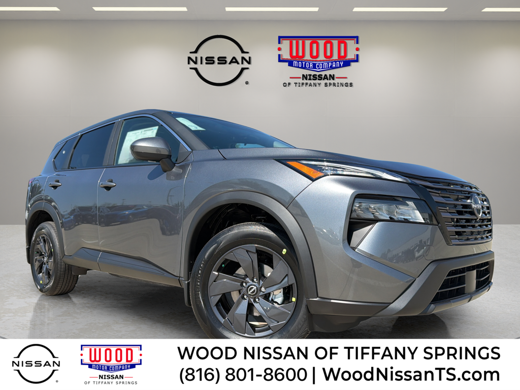 Gray (Gun Metallic) 2026 Nissan Rogue SUV / Crossover All-Wheel Drive Continuously Variable Transmission