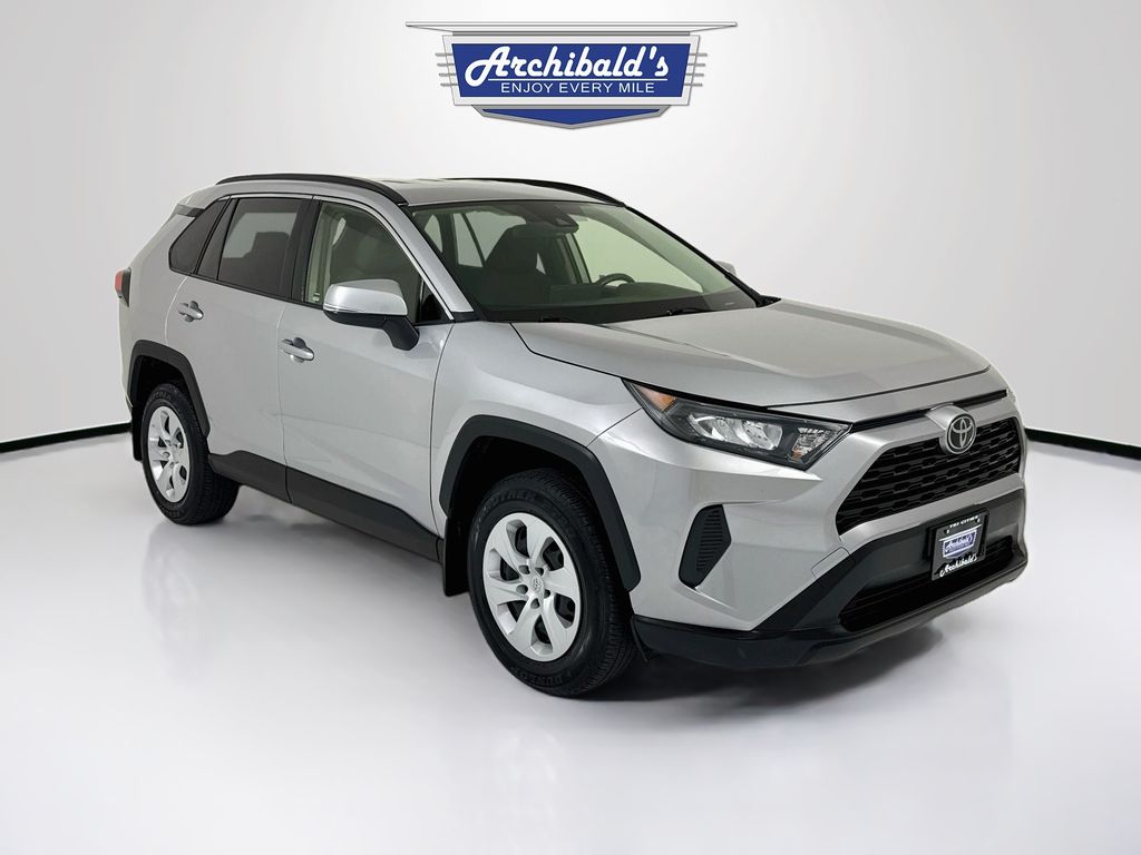 Silver Sky Metallic 2019 Toyota RAV4 SUV / Crossover All-Wheel Drive 8-Speed Automatic