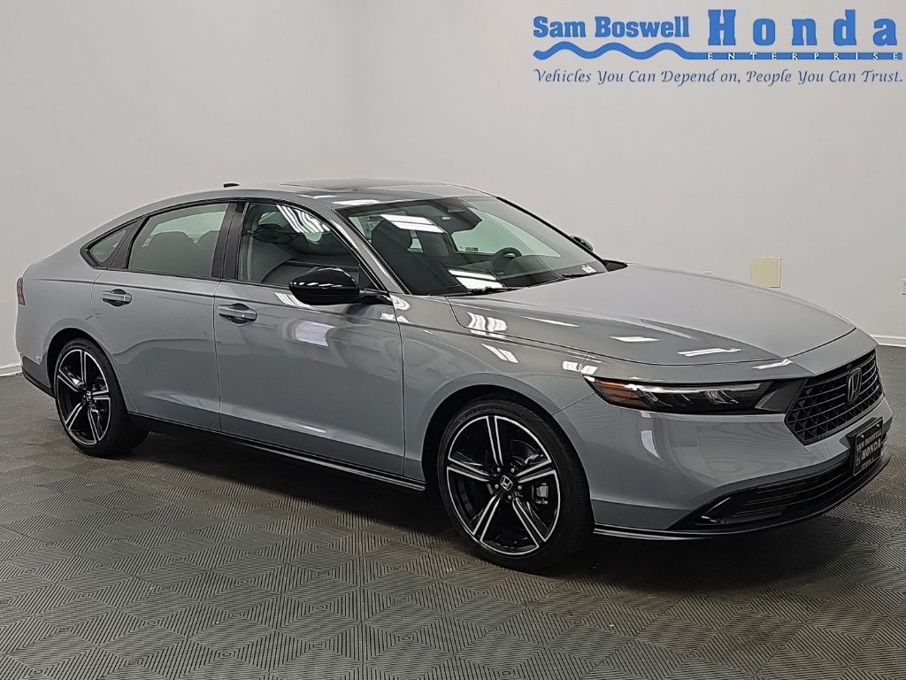 Urban Gray Pearl 2026 Honda Accord Sedan Front-Wheel Drive Continuously Variable Transmission