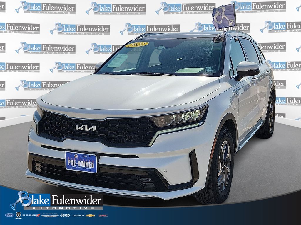 Snow White Pearl 2022 Kia Sorento Hybrid SUV / Crossover Front-Wheel Drive 6-Speed Automatic