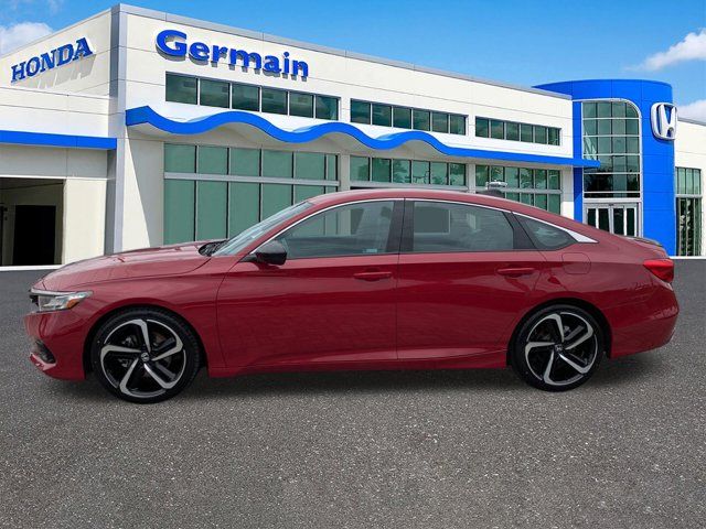Certified Used 2021 Red Honda Sport image 8
