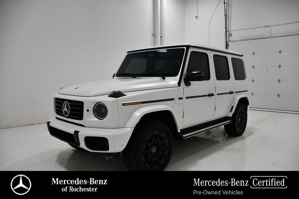 MANUFAKTUR Moonlight White Magno 2025 Mercedes-Benz G-Class SUV / Crossover All-Wheel Drive 2-Speed Automatic