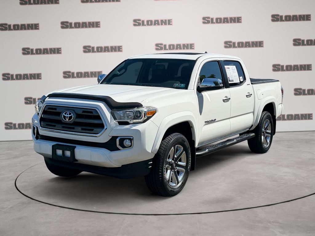 Super White 2016 Toyota Tacoma Pickup Truck Four-Wheel Drive 6-Speed Automatic